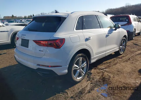 2020 Audi Q3 Premium Plus 45 Tfsi S Line Quattro Tiptronic из США, поврежденный, VIN WA1EECF30L1005900